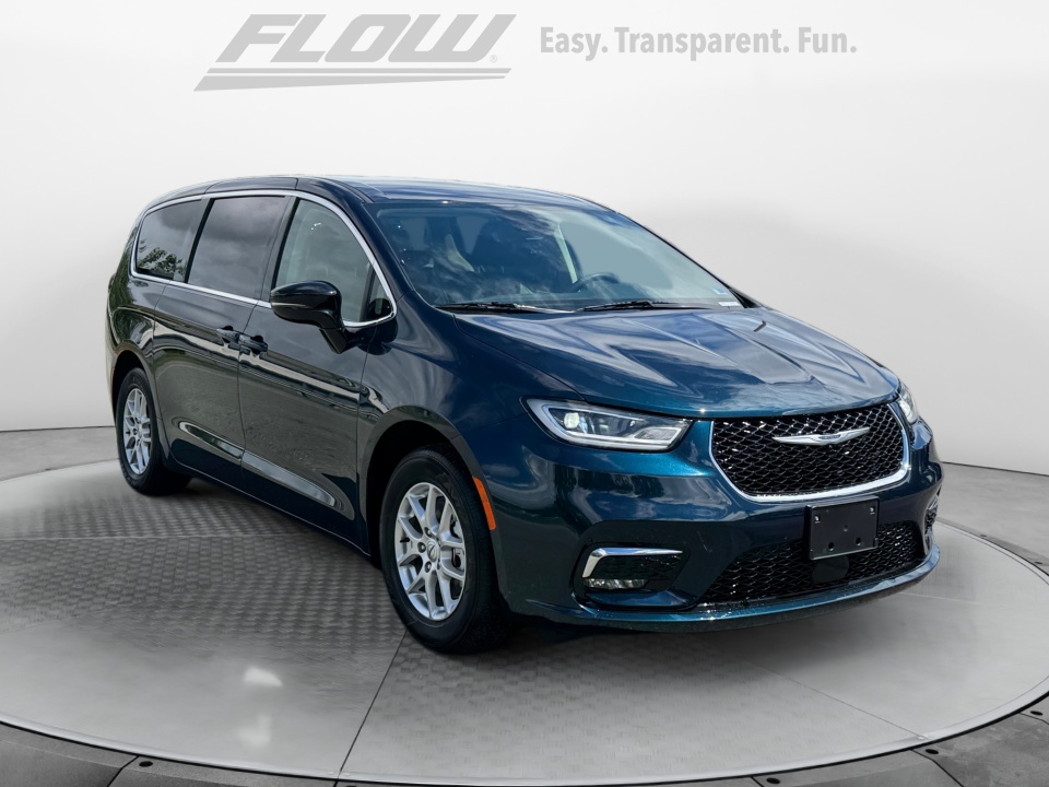 Blue 2024 Chrysler Pacifica Minivan Front-Wheel Drive Automatic