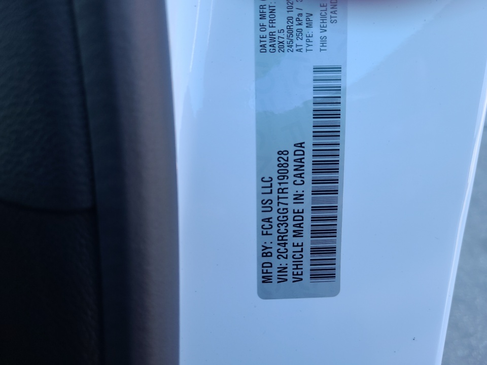 2C4RC3GG7TR190828 2026 Chrysler Pacifica Limited AWD
