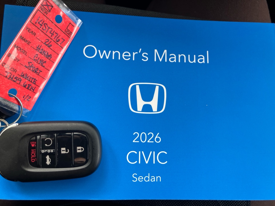 2HGFE2F51TH596814 2026 Honda Civic Sedan Sport