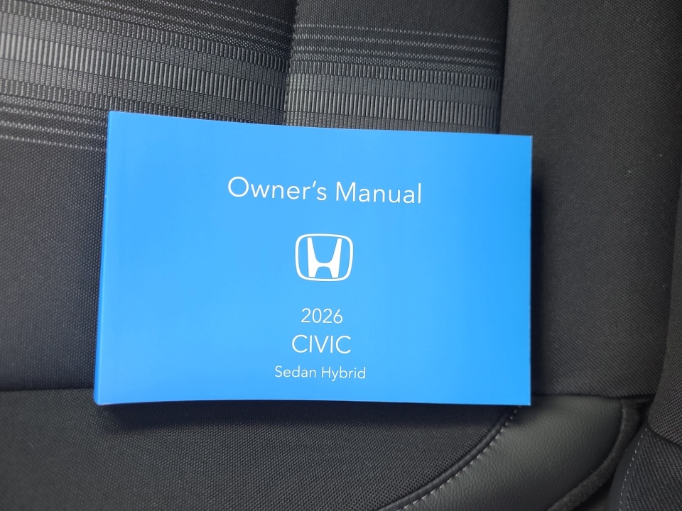 2HGFE4F85TH322327 2026 Honda Civic Hybrid Sport