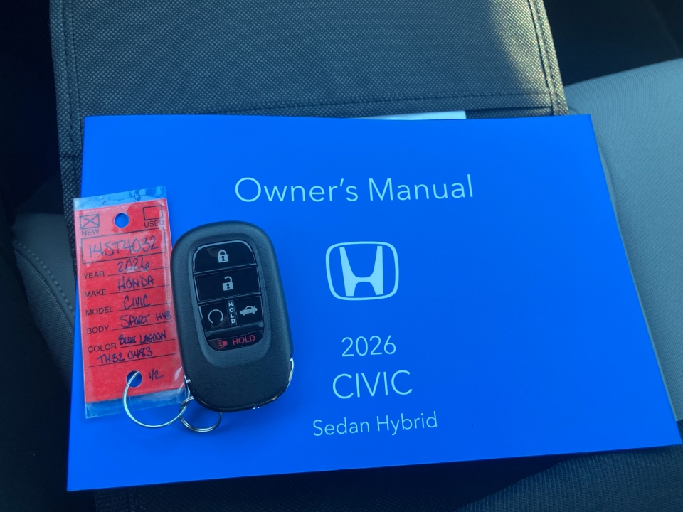 2HGFE4F89TH320483 2026 Honda Civic Hybrid Sport