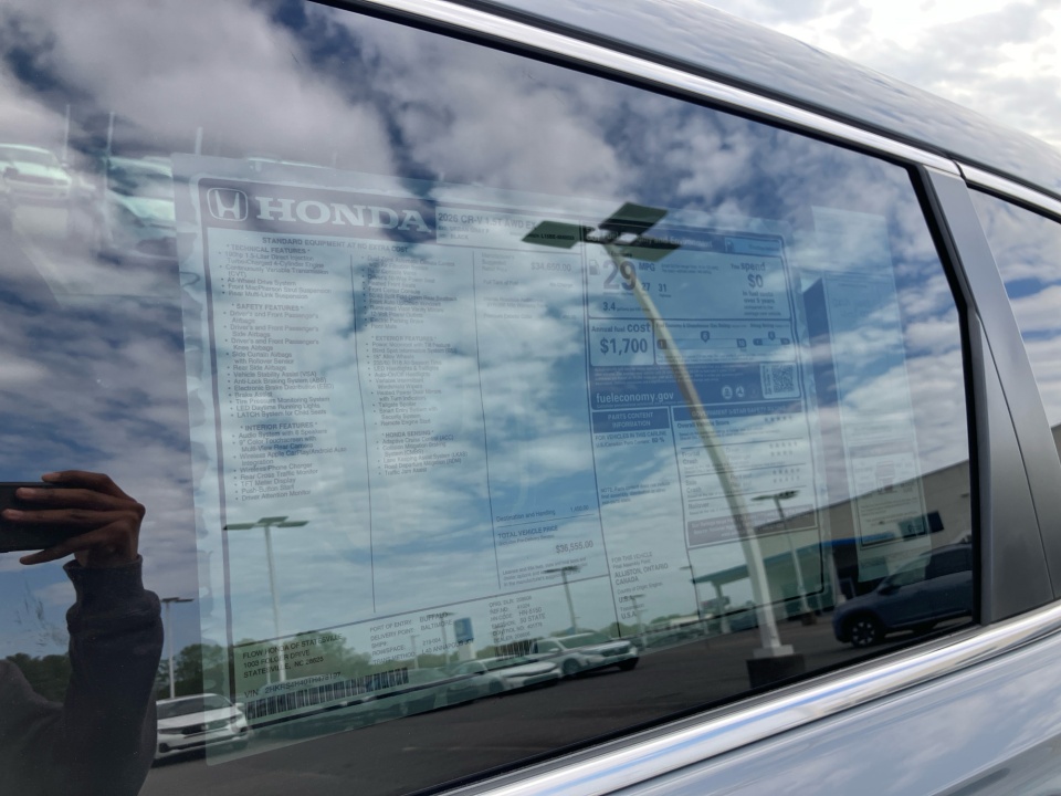 2HKRS4H40TH478197 2026 Honda CR-V EX AWD