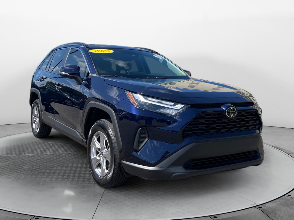 Blue 2025 Toyota RAV4 SUV / Crossover Front-Wheel Drive Automatic