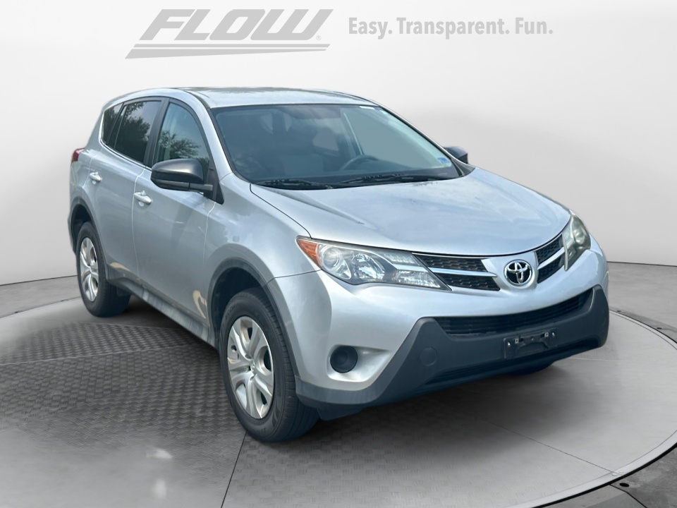 Silver 2015 Toyota RAV4 SUV / Crossover Front-Wheel Drive Automatic