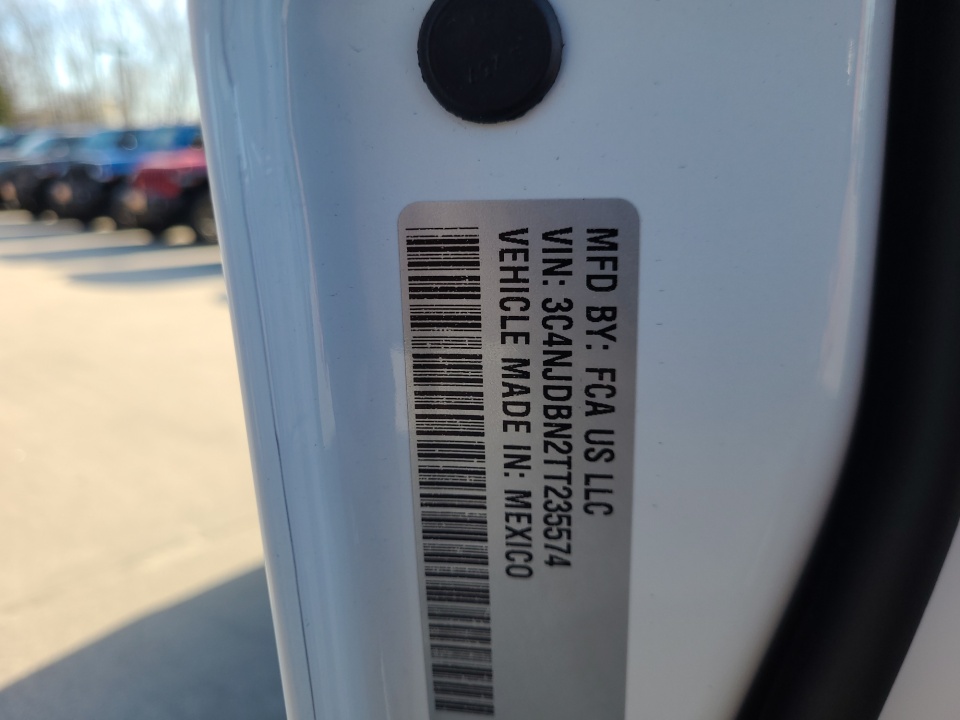 3C4NJDBN2TT235574 2026 Jeep Compass Latitude Altitude