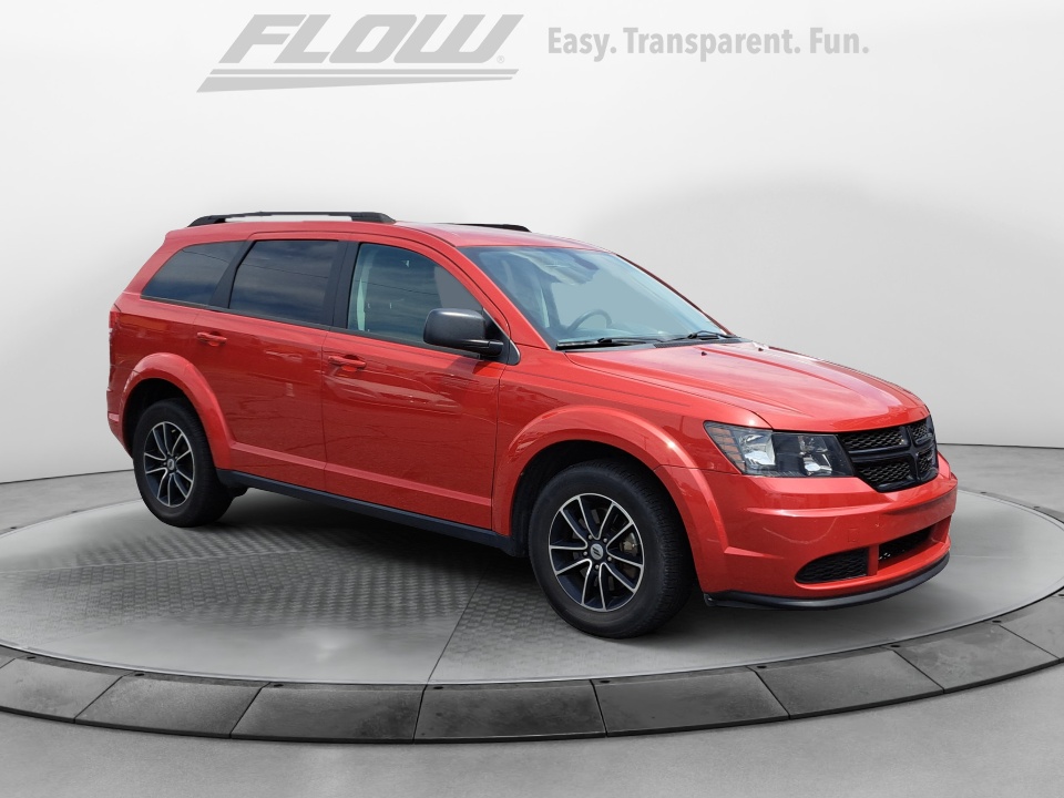 Red 2018 Dodge Journey SUV / Crossover Front-Wheel Drive Automatic