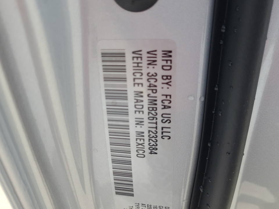 3C4PJMB26TT232384 2026 Jeep Cherokee Laredo