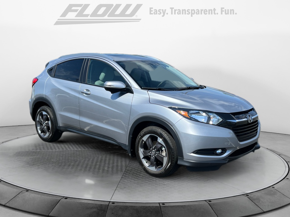 Silver 2018 Honda HR-V EX-L AWD with Navigation SUV / Crossover All-Wheel Drive Automatic