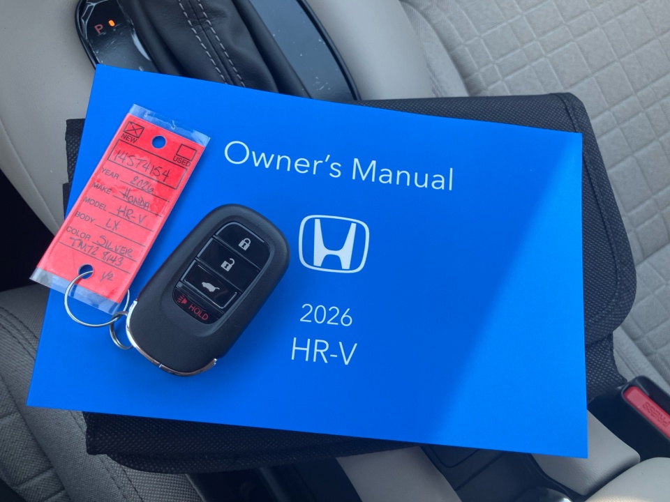 3CZRZ1H34TM728143 2026 Honda HR-V 2WD LX