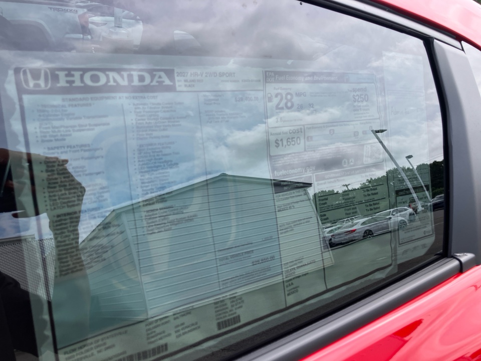 3CZRZ1H55VM703465 2027 Honda HR-V Sport