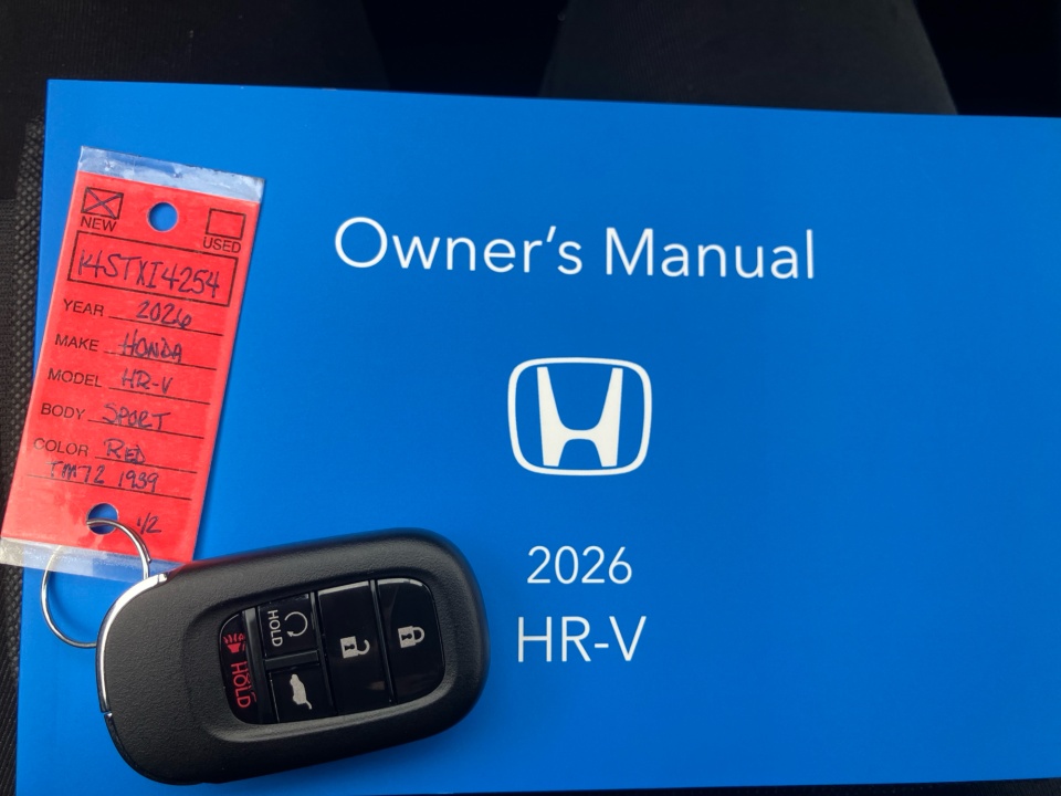 3CZRZ1H58TM721939 2026 Honda HR-V 2WD Sport