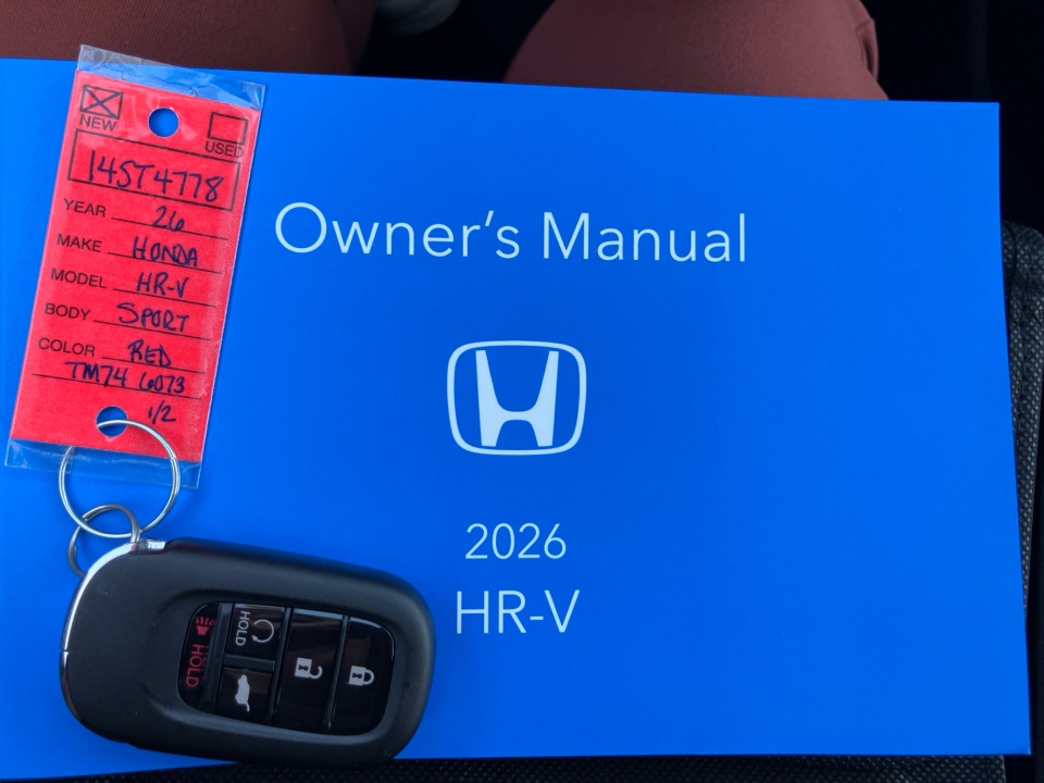 3CZRZ1H59TM746073 2026 Honda HR-V 2WD Sport