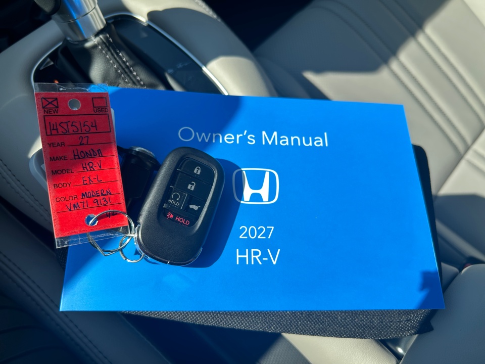 3CZRZ1H7XVM719131 2027 Honda HR-V EX-L
