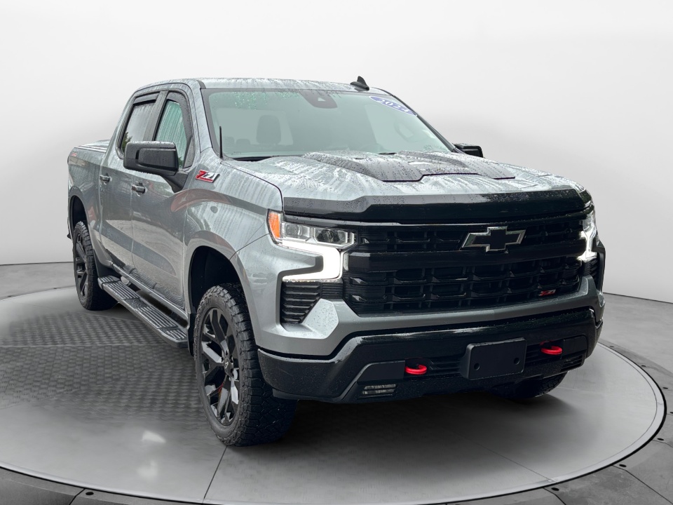 Gray 2024 Chevrolet Silverado 1500 Pickup Truck Four-Wheel Drive Automatic