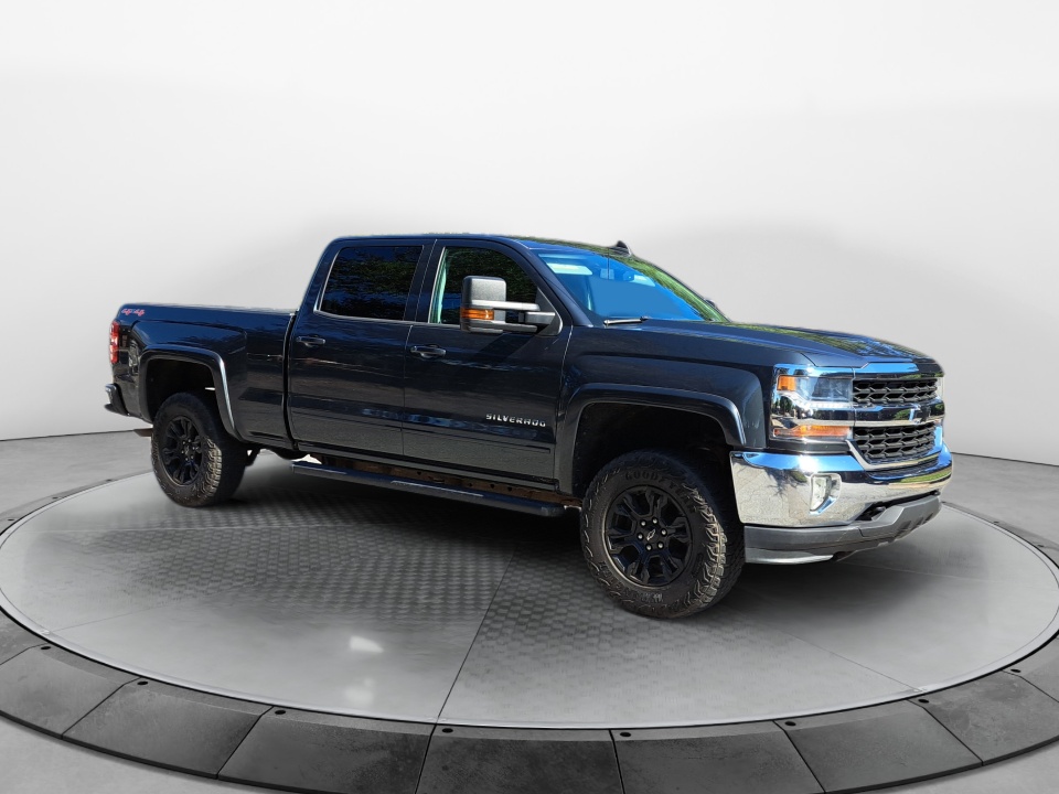 Gray 2017 Chevrolet Silverado 1500 Pickup Truck Four-Wheel Drive Automatic