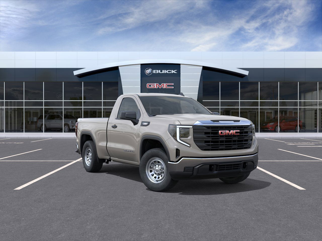 new 2026 GMC Sierra 1500 Regular Cab, Standard Bed, Pro, 4WD