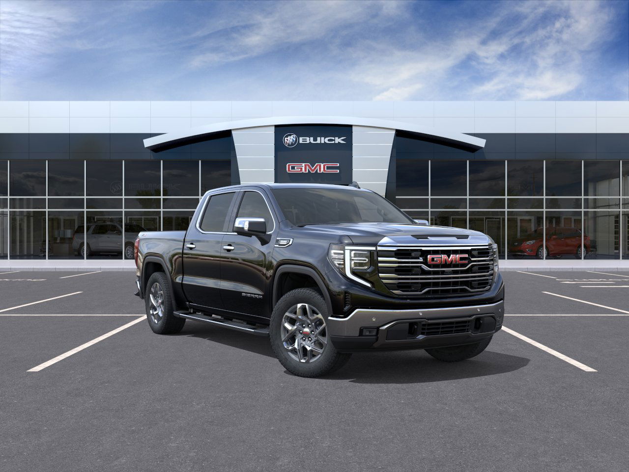 new 2026 GMC Sierra 1500 Crew Cab, Standard Bed, SLT, 4WD