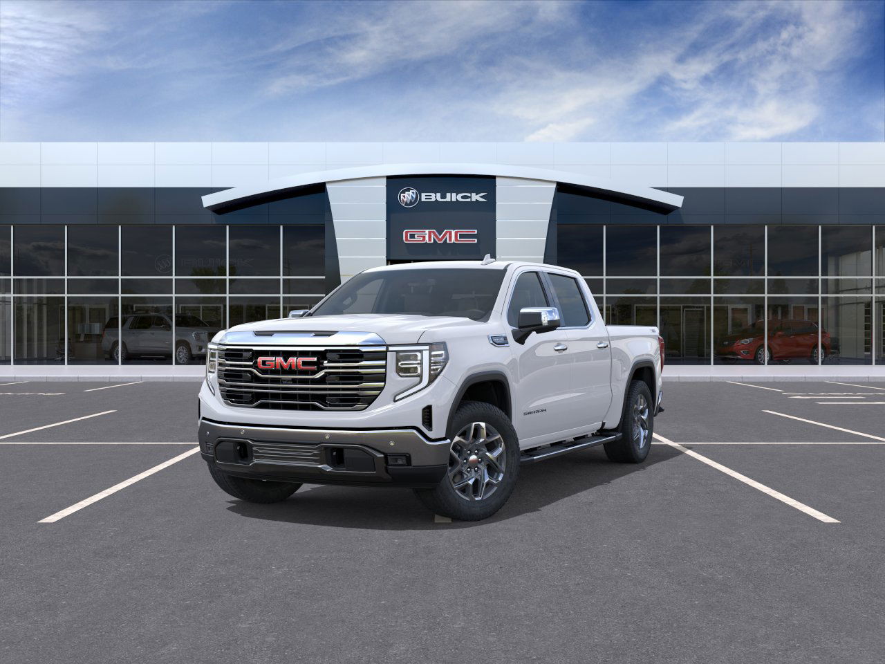 3GTUUDED2TG297331 2026 GMC Sierra 1500 Crew Cab, Short Bed, SLT, 4WD