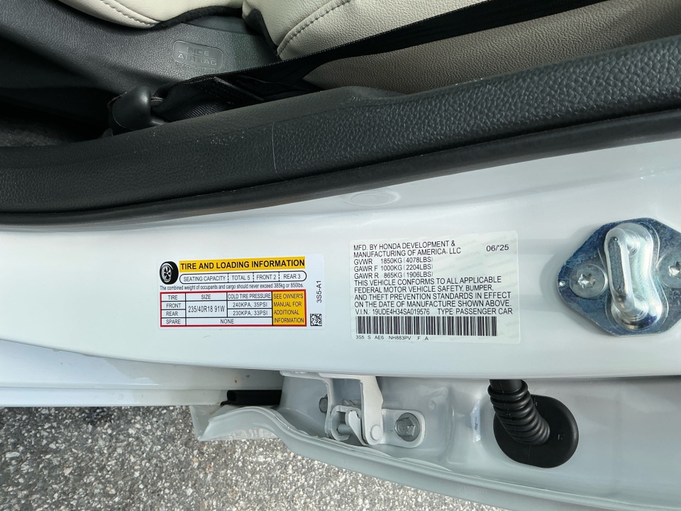 3HDSA2H53SM709070 2025 Acura ADX A-Spec