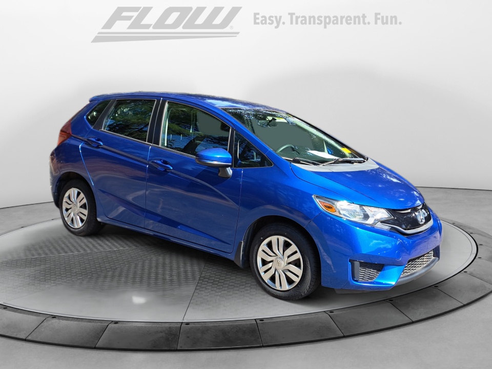 Blue 2017 Honda Fit Hatchback Front-Wheel Drive Automatic