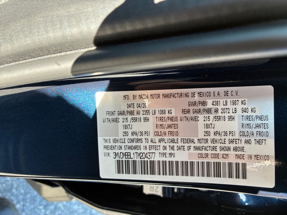 3MVDMBBL1TM204377 2026 Mazda CX-30 2.5 S Select Sport