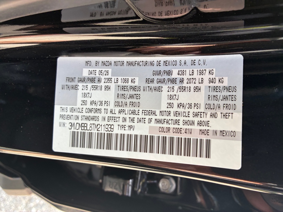 3MVDMBBL8TM211939 2026 Mazda CX-30 2.5 S Select Sport