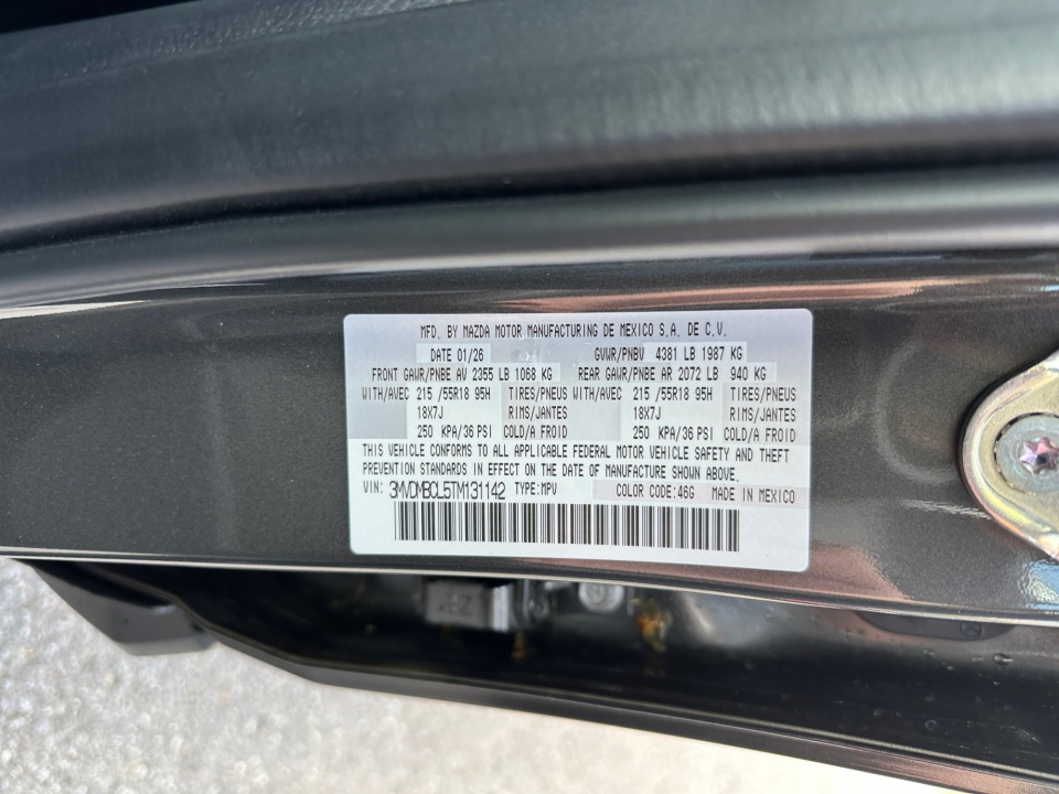 3MVDMBCL5TM131142 2026 Mazda CX-30 2.5 S Preferred