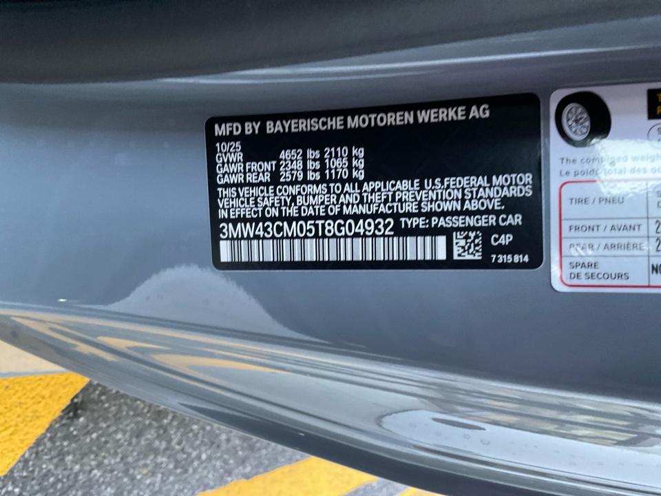 3MW43CM05T8G04932 2026 BMW M240 i