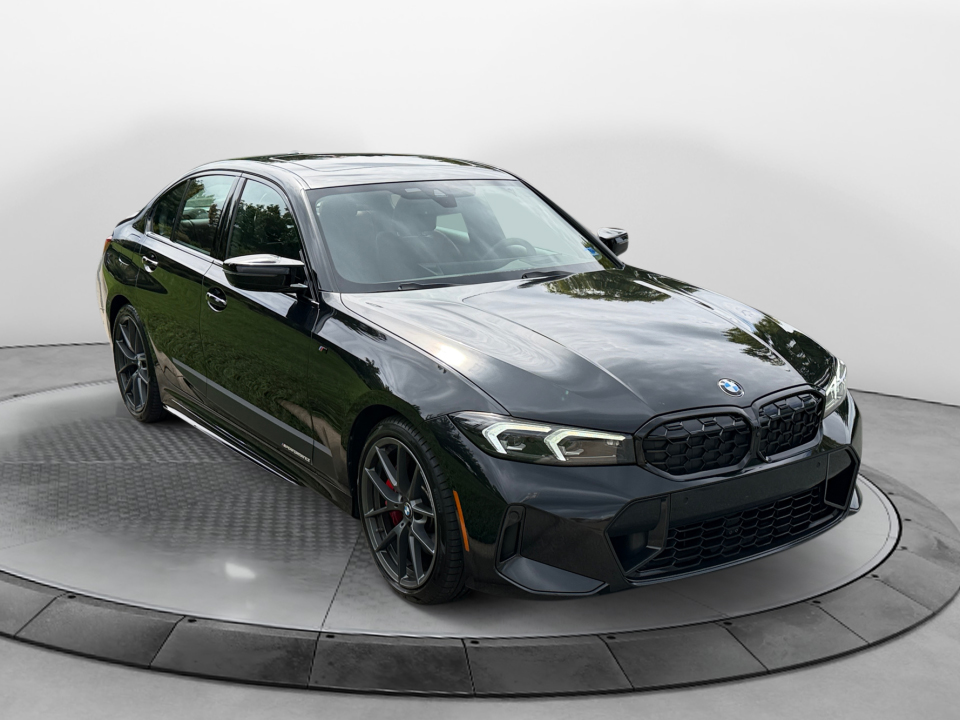 Black 2024 BMW 3 Series Sedan All-Wheel Drive Automatic