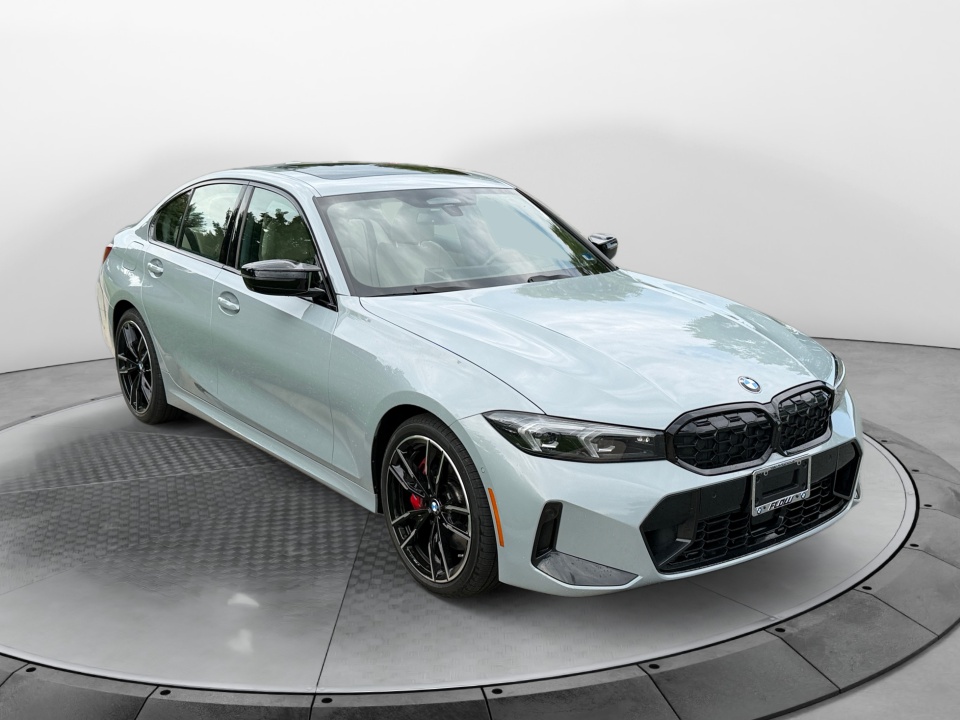 Gray 2023 BMW 3 Series Sedan All-Wheel Drive Automatic