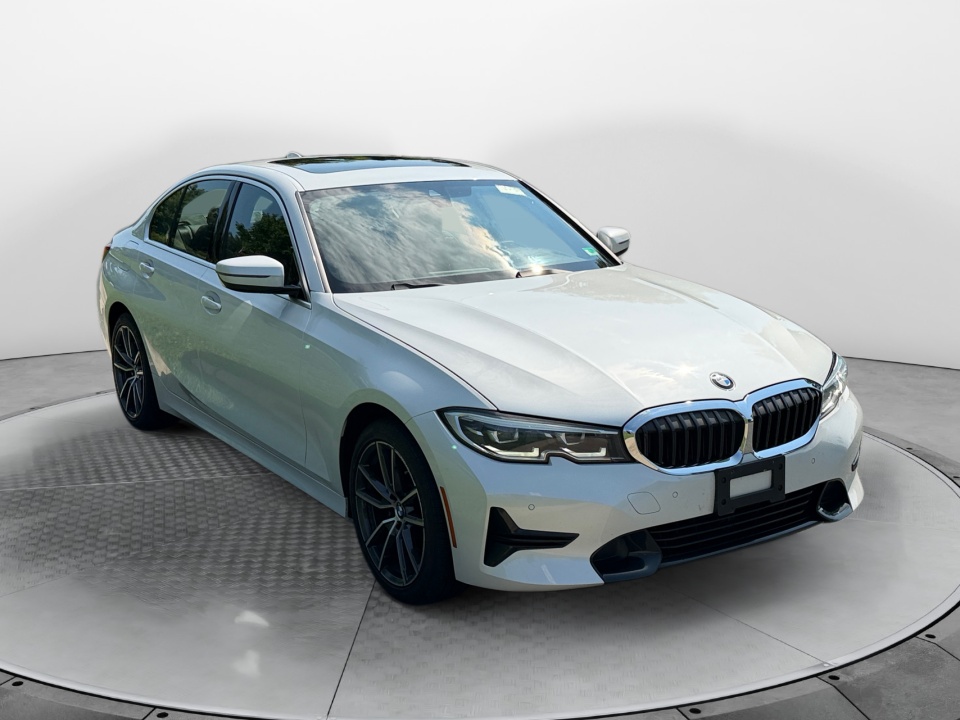 White 2021 BMW 3 Series Sedan All-Wheel Drive Automatic
