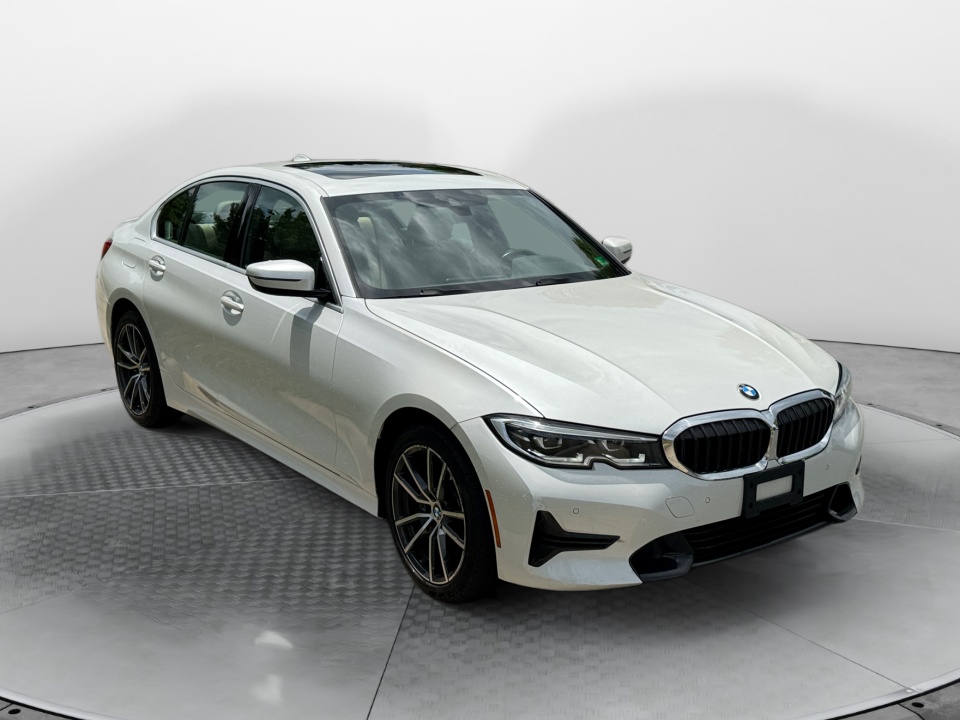 White 2021 BMW 3 Series Sedan All-Wheel Drive Automatic