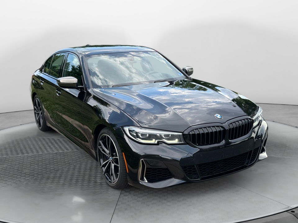Black 2020 BMW 3 Series M340i Sedan RWD Sedan Rear-Wheel Drive Automatic