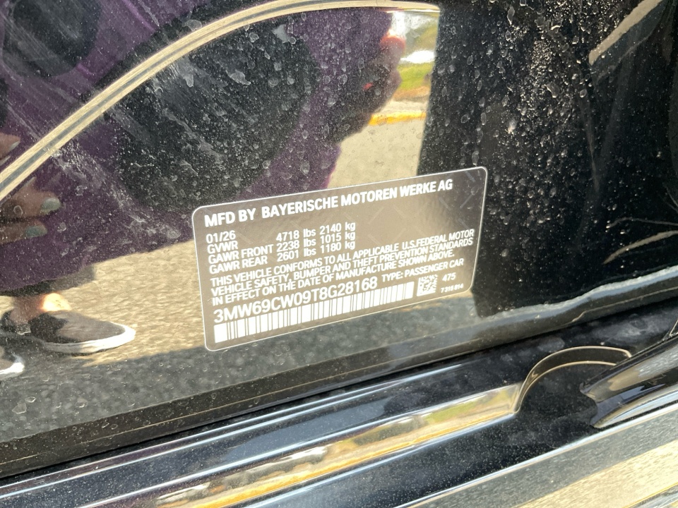 3MW69CW09T8G28168 2026 BMW 330i NA