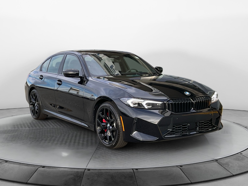 Black 2026 BMW 3 Series Sedan All-Wheel Drive Automatic