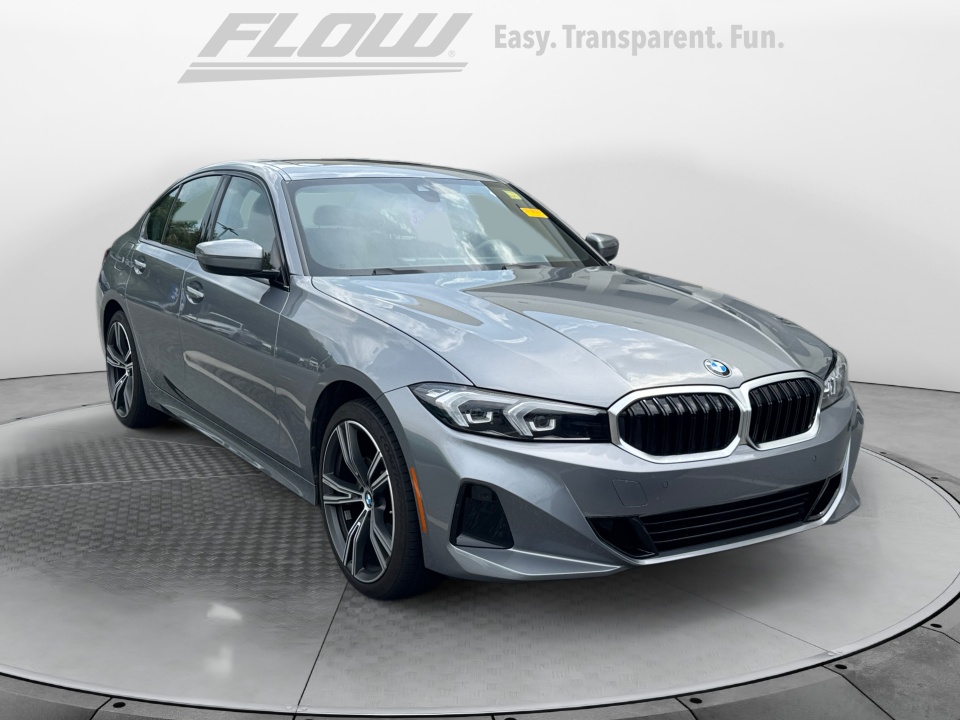 Gray 2023 BMW 3 Series Sedan All-Wheel Drive Automatic