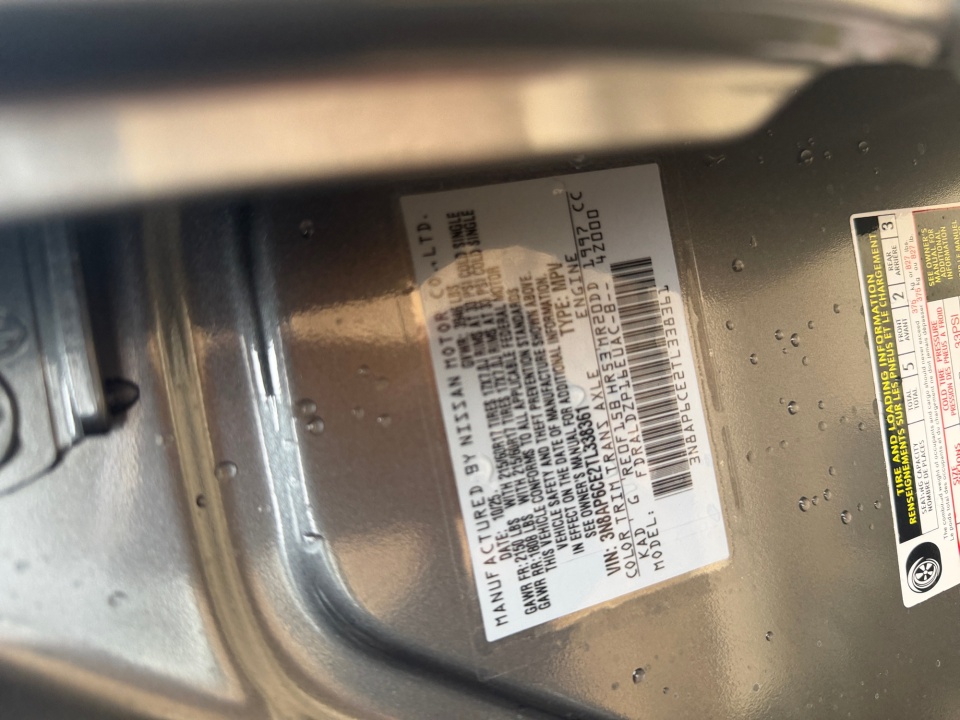 3N8AP6CE2TL338361 2026 Nissan Kicks SV