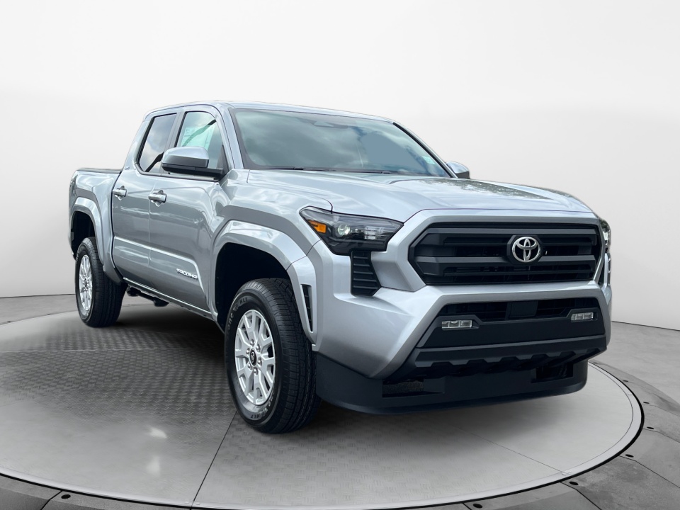 Silver 2026 Toyota Tacoma Pickup Truck Four-Wheel Drive Automatic