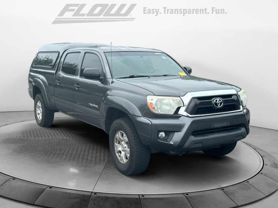 Gray 2015 Toyota Tacoma Pickup Truck Four-Wheel Drive Automatic