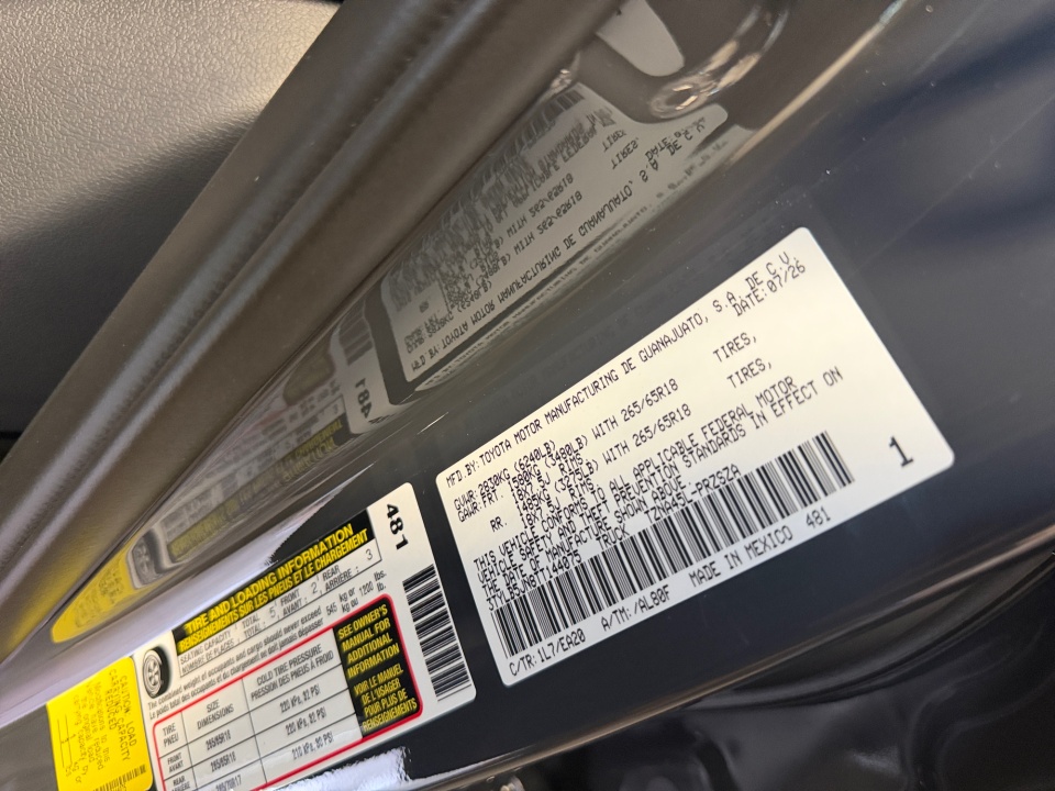 3TYLB5JN8TT144075 2026 Toyota Tacoma TRD Off Road