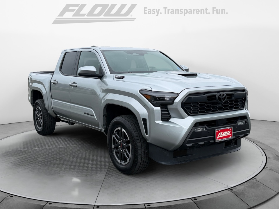 Silver 2025 Toyota Tacoma Pickup Truck Four-Wheel Drive Automatic