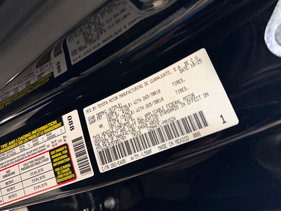 3TYLC5LN7ST051797 2025 Toyota Tacoma Hybrid TRD Off Road