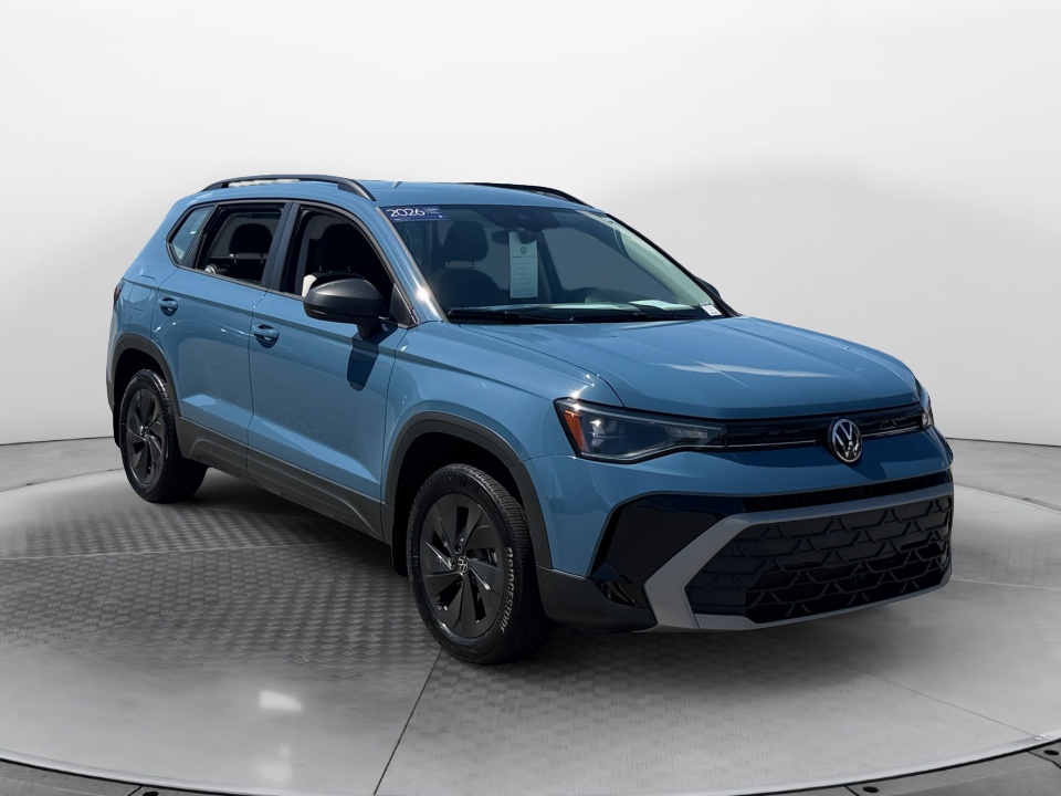 Blue 2026 Volkswagen Taos SUV / Crossover Front-Wheel Drive Automatic