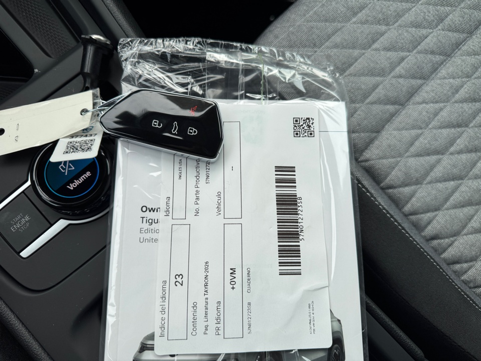 3VVCR7RM4TM044832 2026 Volkswagen Tiguan S