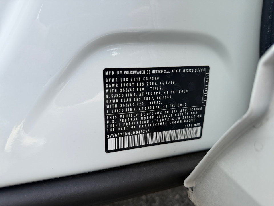 Used 2025 Volkswagen Tiguan SUV
