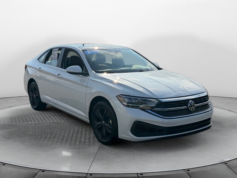 White 2022 Volkswagen Jetta Sedan Front-Wheel Drive Automatic