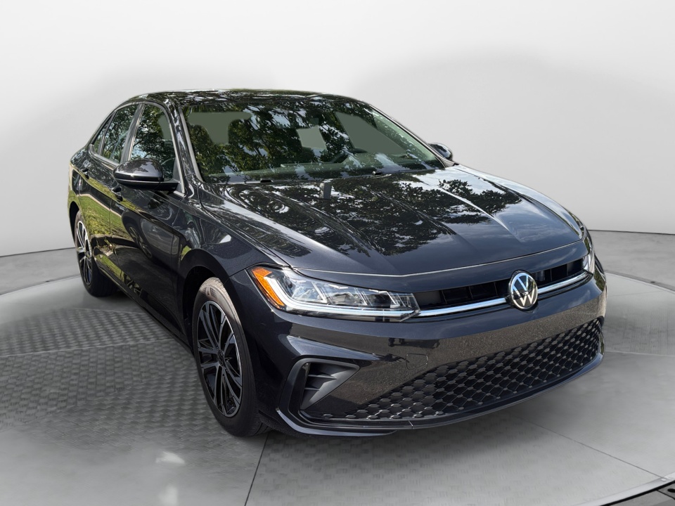 Black 2026 Volkswagen Jetta Sedan Front-Wheel Drive Automatic