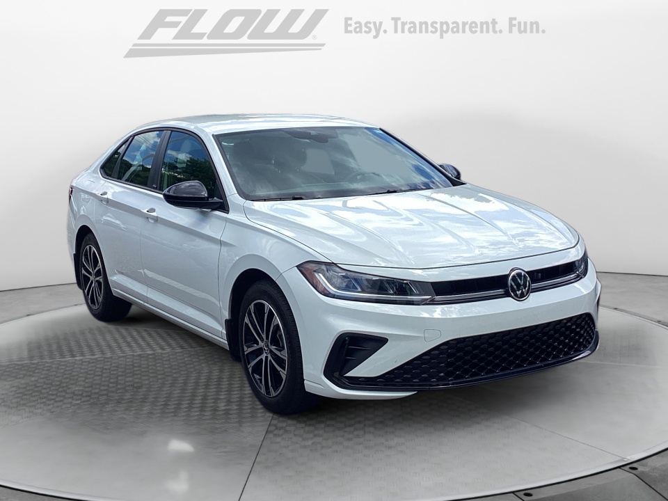 White 2025 Volkswagen Jetta Sedan Front-Wheel Drive Automatic