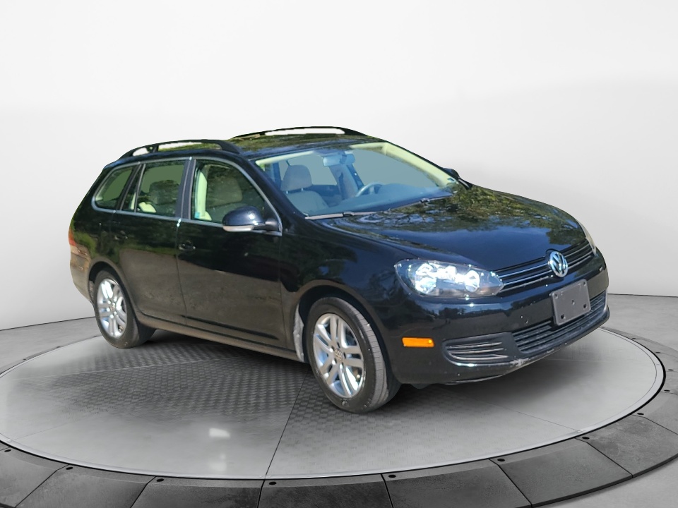 Black 2013 Volkswagen Jetta SportWagen Wagon Front-Wheel Drive Automatic