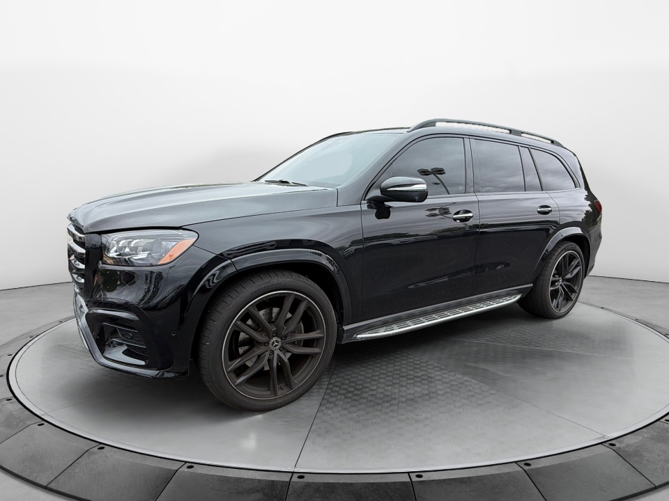 Black 2025 Mercedes-Benz GLS 580 4MATIC SUV / Crossover All-Wheel Drive Automatic
